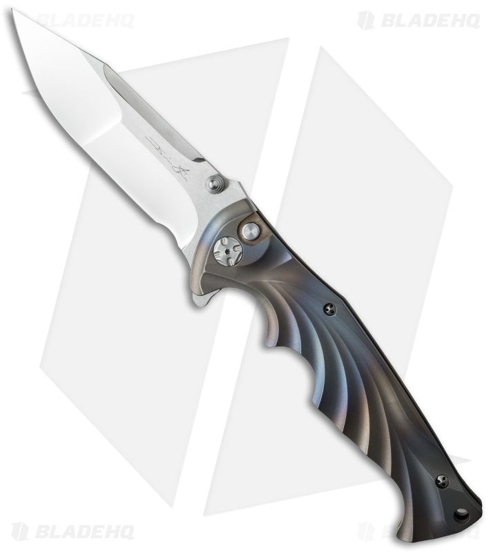 Brian Tighe Custom Tighe Breaker Knife Titanium (4" Compound)