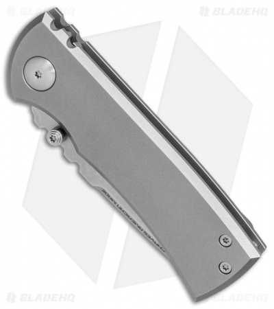 Chaves American Made Redención 228 Blasted Titanium Folder (3.25") 