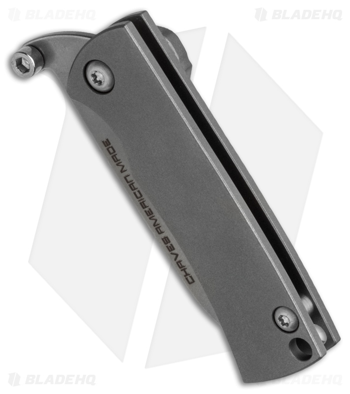 Chaves American Made Redención Friction Folder Knife Titanium (2.25" Bead Blast)