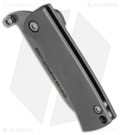 Chaves American Made Redención Friction Folder Knife Titanium (2.25" Bead Blast)