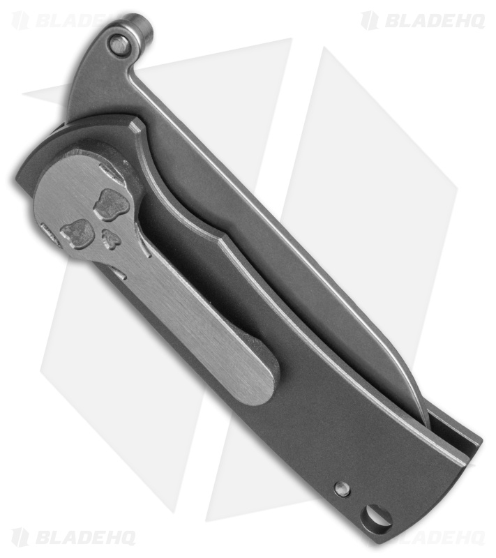 Chaves American Made Redención Friction Folder Knife Titanium (2.25" Bead Blast)