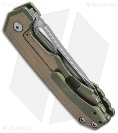 Chaves American Made JB Stout Megalodon 325 Knife Two-Tone Ti (3.25" SW)