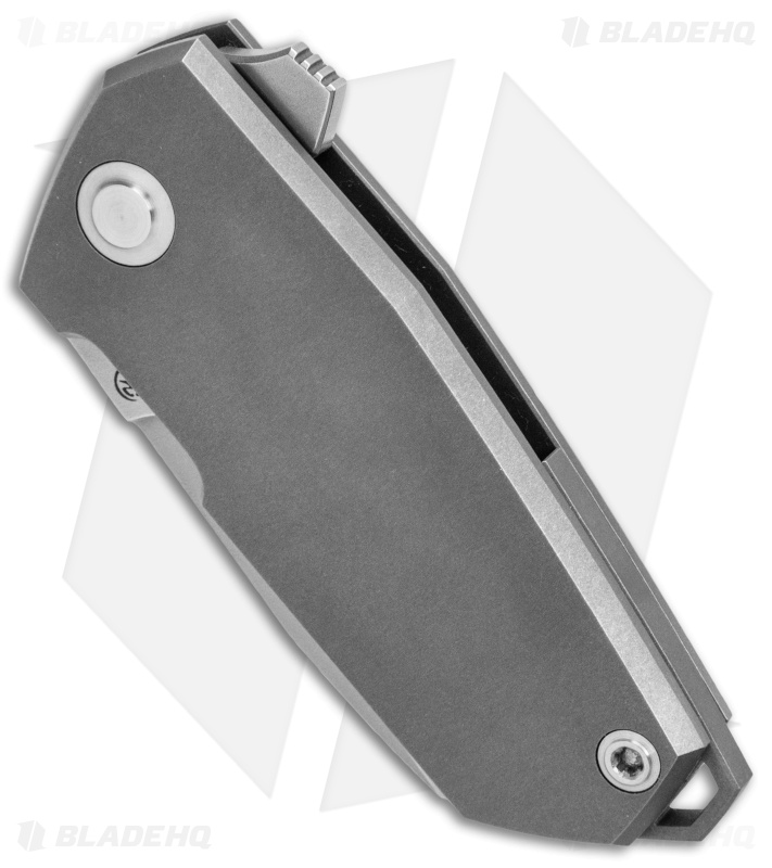 Cheburkov Knives Bulldog Frame Lock Knife Titanium (2.375" Bead Blast)