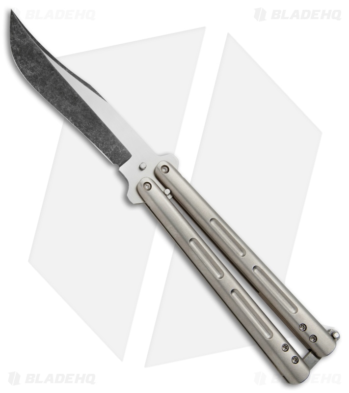 Chuck Gedraitis Knives Balisong #164 Titanium Butterfly Knife