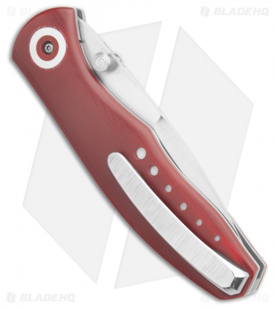Chuck Gedraitis Reverse Sora Red Micarta /Ti - Blade HQ
