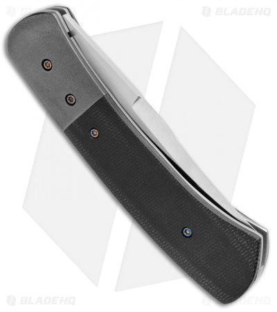 Chuck Gedraitis Scale Release Automatic Knife Micarta/Zirconium  (3.1" Satin)