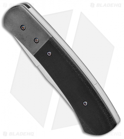 Chuck Gedraitis Scale Release Automatic Knife Micarta/Zirconium  (3.1" Satin)