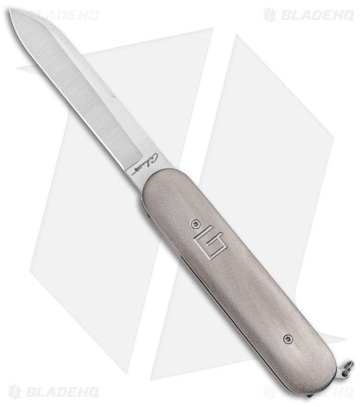 Gedraitis Swiss Army Switchblade Auto Knife Ti - Blade HQ