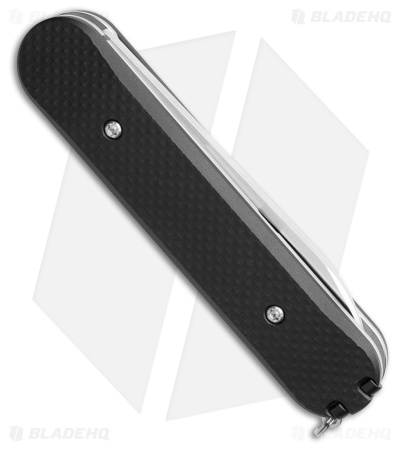 Chuck Gedraitis Switch Army Switchblade Automatic Knife Black Al (3.25" Satin)