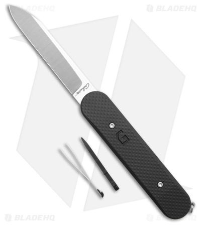 Chuck Gedraitis Switch Army Switchblade Automatic Knife Black Al (3.25" Satin)