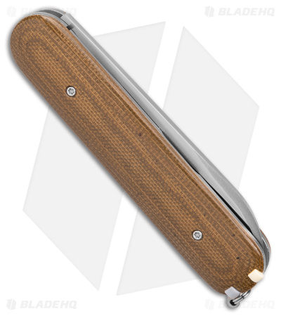 Chuck Gedraitis Switch Army Automatic Knife Green Canvas Micarta (3.4" Satin) 
