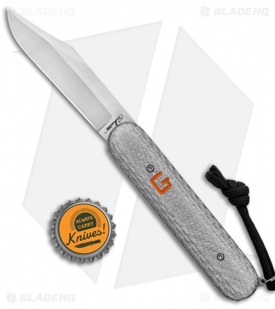 Chuck Gedraitis Switch Army Switchblade Automatic Knife Silver Twill