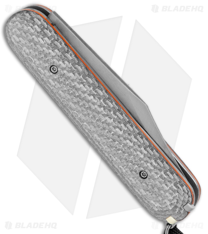 Chuck Gedraitis Switch Army Switchblade Automatic Knife Silver Twill