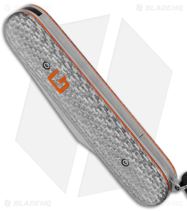 Chuck Gedraitis Switch Army Switchblade Automatic Knife Silver Twill