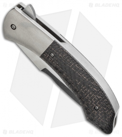 Chuck Gedraitis Sicario Flipper Prototype LSCF Carbon Fiber (3.75" Two-Tone)