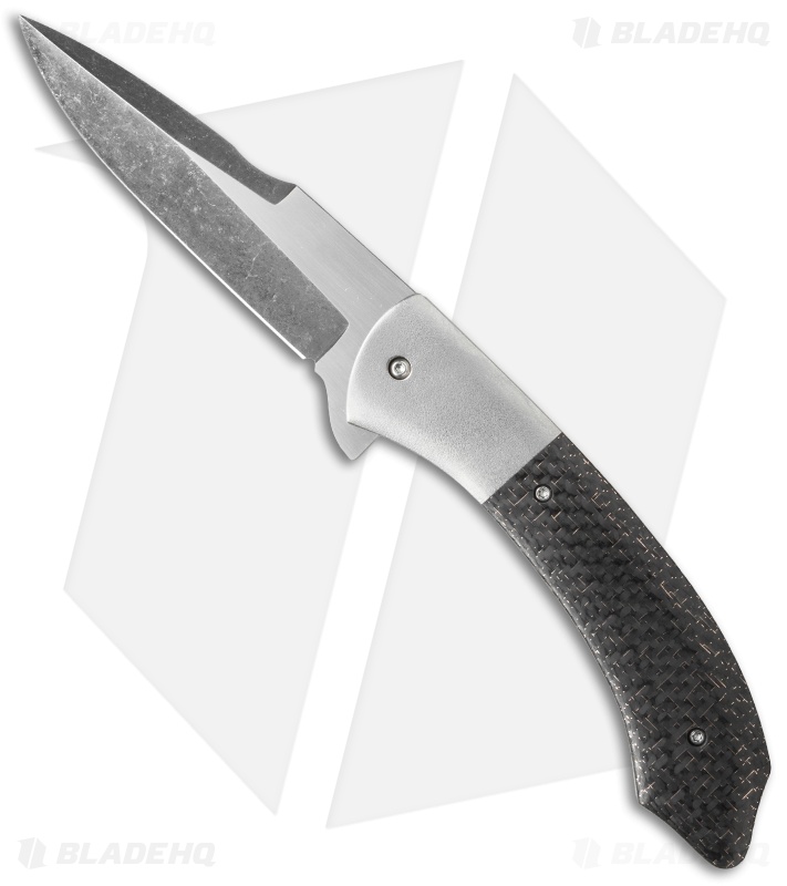 Chuck Gedraitis Sicario Flipper Prototype LSCF Carbon Fiber (3.75" Two-Tone)