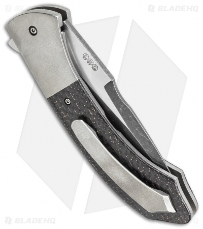 Chuck Gedraitis Sicario Flipper Prototype LSCF Carbon Fiber (3.75" Two-Tone)