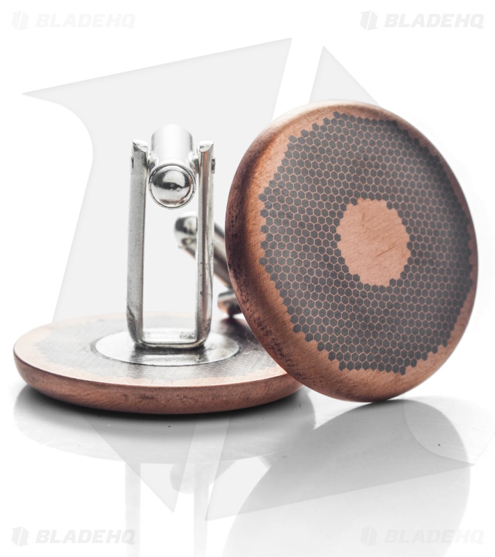 Chuck Gedraitis Copper/Niobium Superconductor Cuff Links