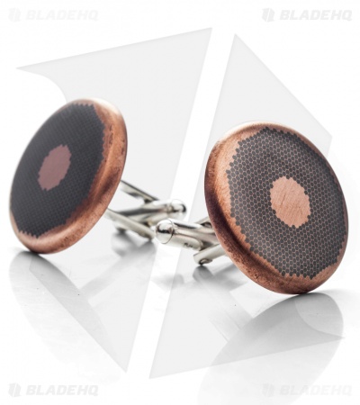 Chuck Gedraitis Copper/Niobium Superconductor Cuff Links