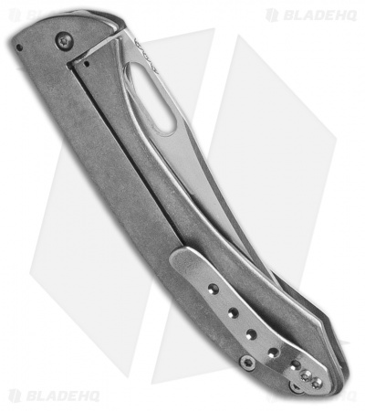Chuck Gedraitis Toucan Frame Lock Knife Titanium (3.375" Satin)