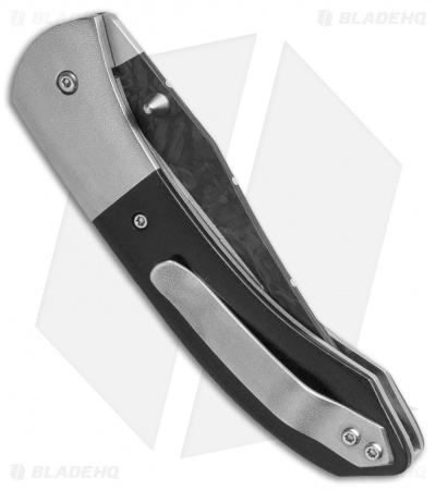 Chuck Gedraitis Toucan Liner Lock Knife G-10/Ti (3.125" Satin/CF)