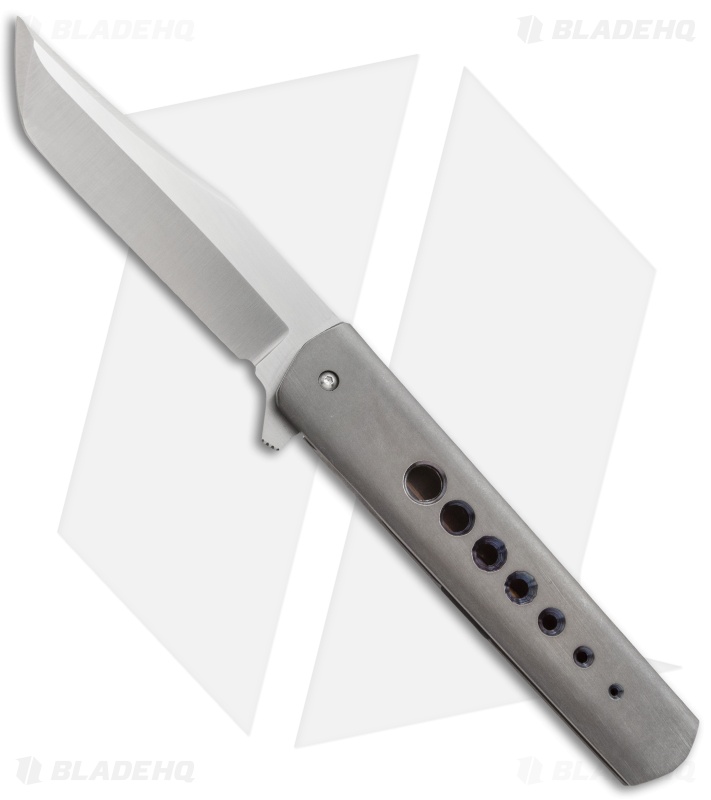 Chuck Gedraitis Yakuza Frame Lock Knife Titanium (3.625" Satin)