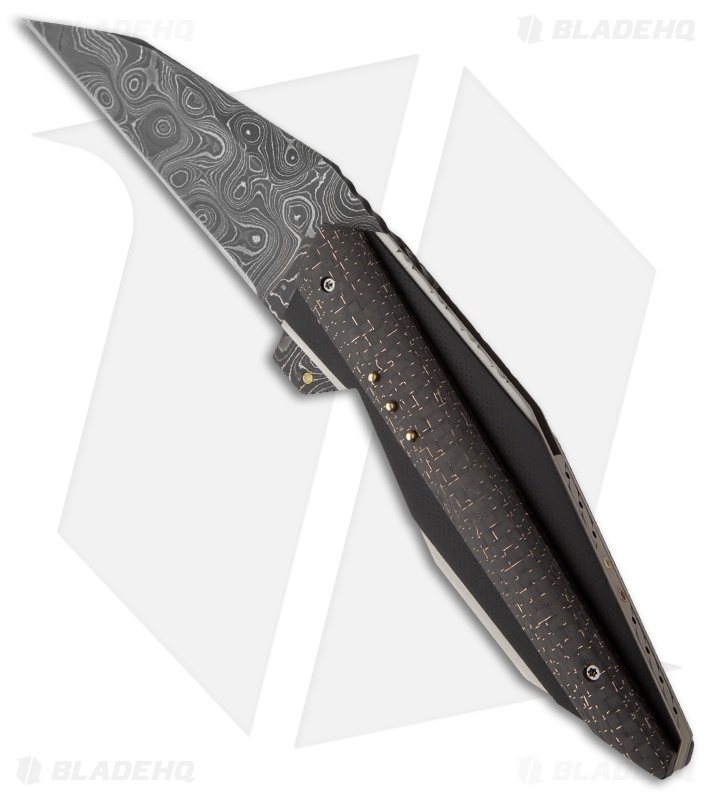 Corrie Schoeman N Able Folder Knife w/ LSCF (3.25" Damascus)