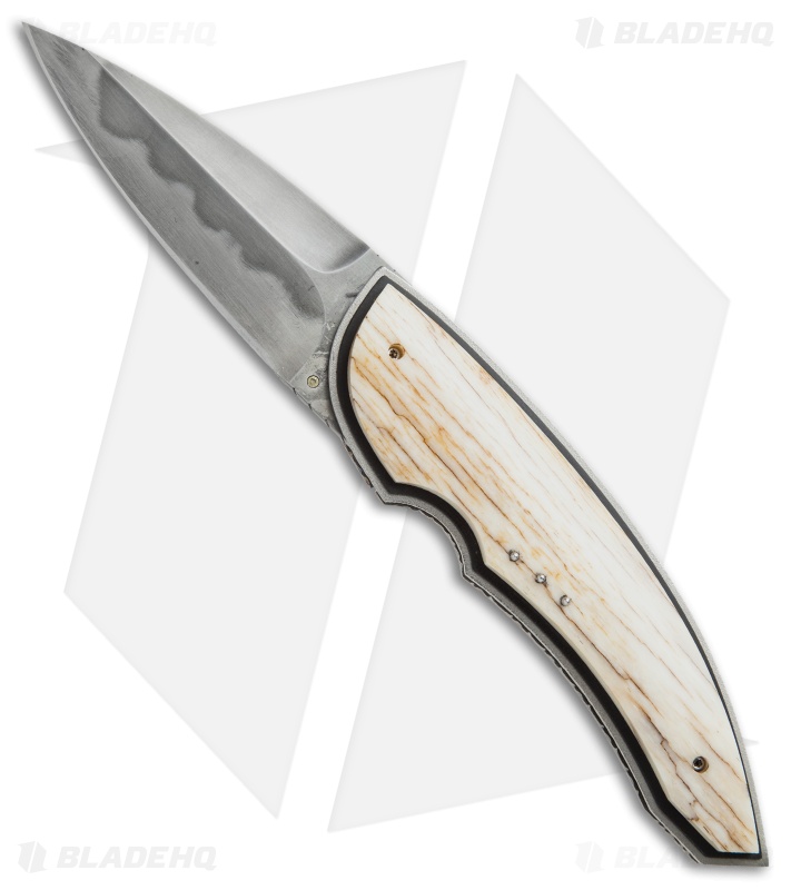 Corrie Schoeman Panerai Flipper Knife Giraffe Bone (3.25" Hamon)