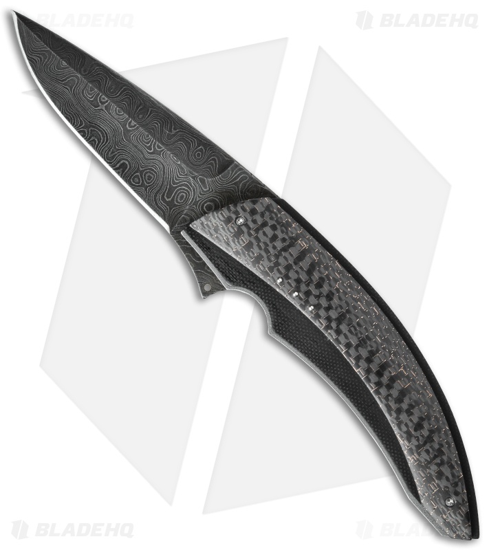 Corrie Schoeman Panerai Flipper Knife LSCF (3.25" Damascus)