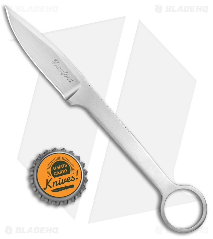 Crawford Custom Hangnail Neck Knife (2.5" Satin)