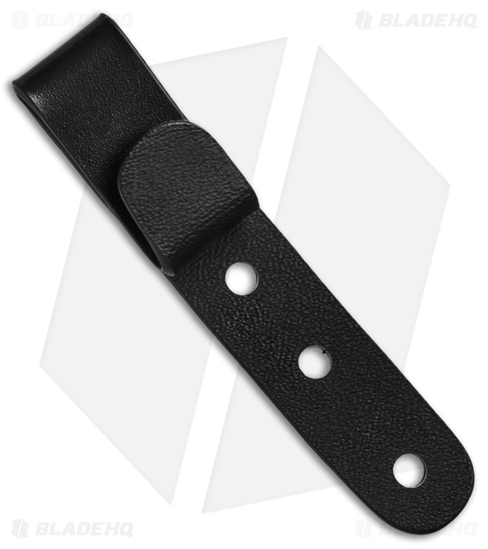 Crawford Custom Kasper Tanto Fighter Fixed Blade Knife Black Micarta (6" Black)