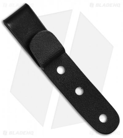 Crawford Custom Kasper Tanto Fighter Fixed Blade Knife Black Micarta (6" Black)
