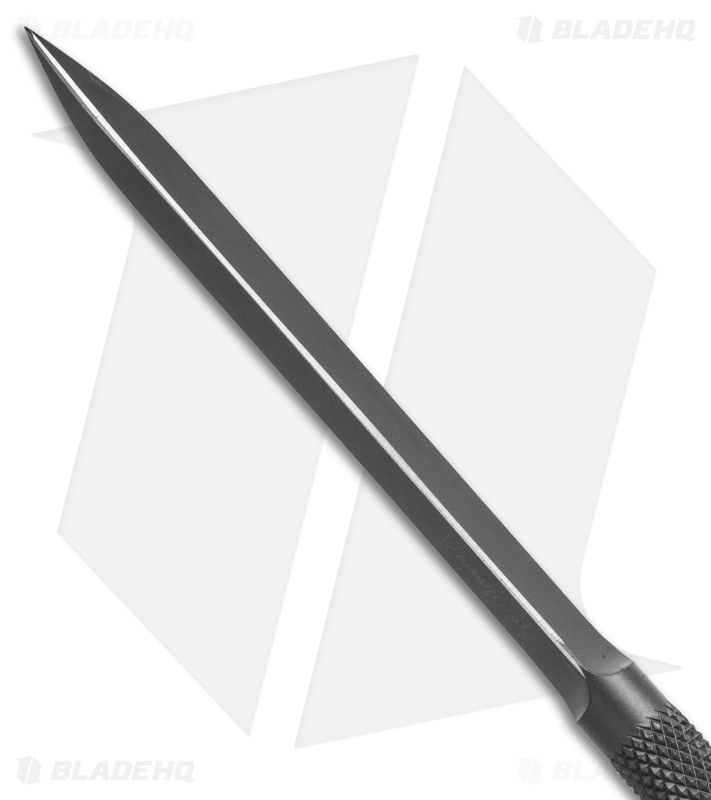 Crawford Custom Devil Dart Stainless Steel Fixed Blade (3.25" Black)