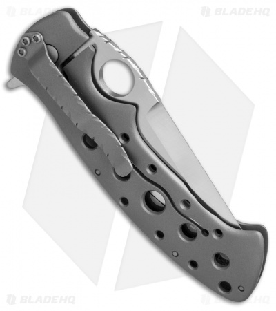 Crawford Custom Featherweight Kasper Flipper Knife Titanium (3.875 Satin)