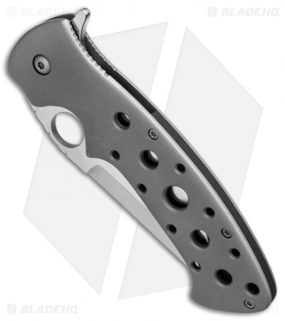 Crawford Custom Featherweight Kasper Flipper Knife Titanium (3.875 Satin)