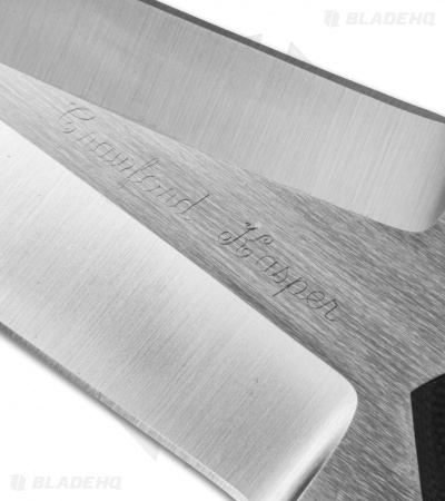 Crawford Custom Kasper Scorpion Fixed Blade Knife (4.5" Satin Plain)