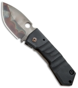 Crusader Forge Custom VIS Metro Tactical Frame Lock Knife (3.6" Phantom)