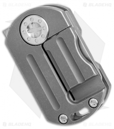 Curtiss Custom Knives ODT Frame Lock Knife Titanium (1" Stonewash)
