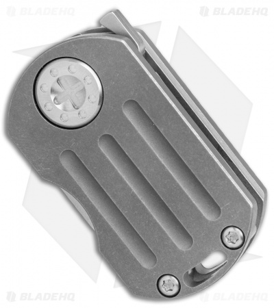Curtiss Custom Knives ODT Frame Lock Knife Titanium (1" Stonewash)
