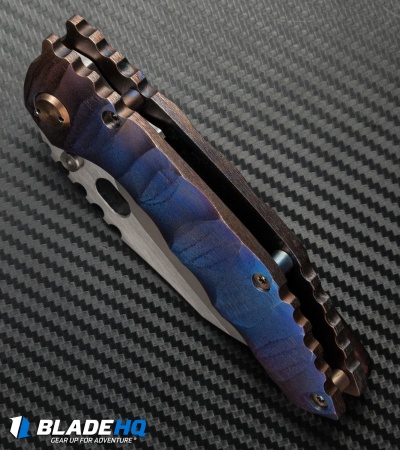 Dalibor Bergam Knives Draco Frame Lock Knife Titanium (3.5" Satin) 2016