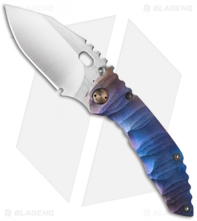 Dalibor Bergam Knives Draco Frame Lock Knife Titanium (3.5" Satin) 2016
