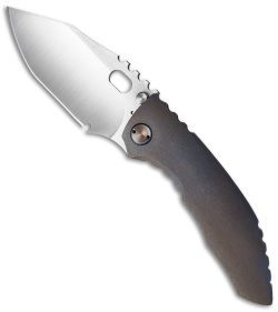 Dalibor Bergam Knives Draco Integral Frame Lock Knife Titanium (3.5" Satin) 2016