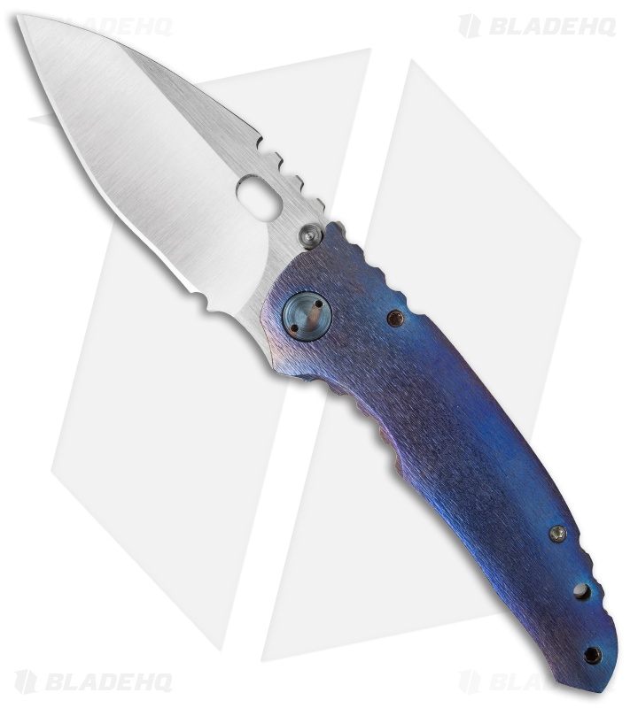 Dalibor Bergam Knives Vega Frame Lock Knife Titanium (3.6" Satin) 2016
