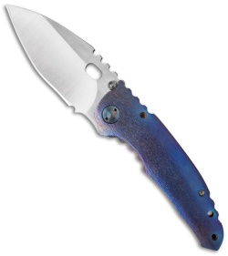 Dalibor Bergam Knives Vega Frame Lock Knife Titanium (3.6" Satin) 2016