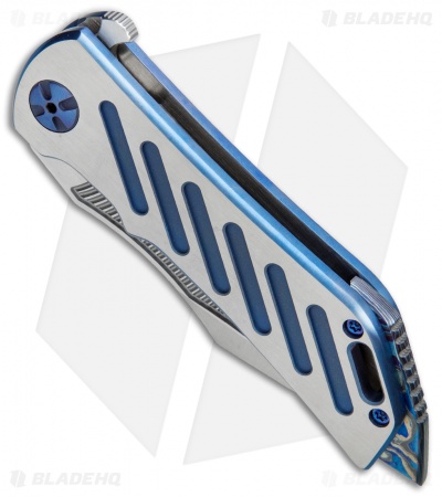 Darrel Ralph Custom DDR Dominator XL Knife Titanium/ZircuTi (3.75" Satin)