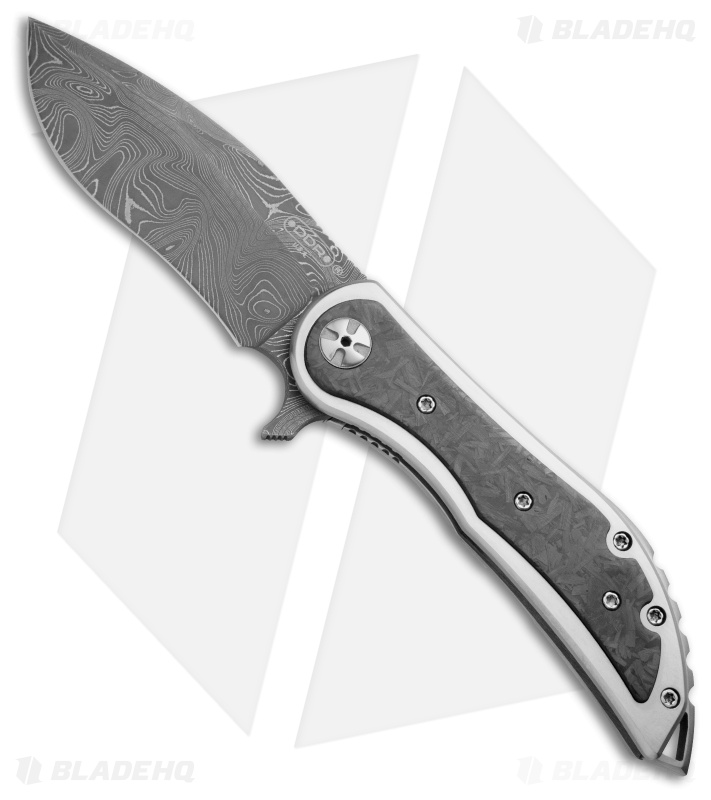 Darrel Ralph DDR Custom AOD Knife Marble Carbon Fiber (4