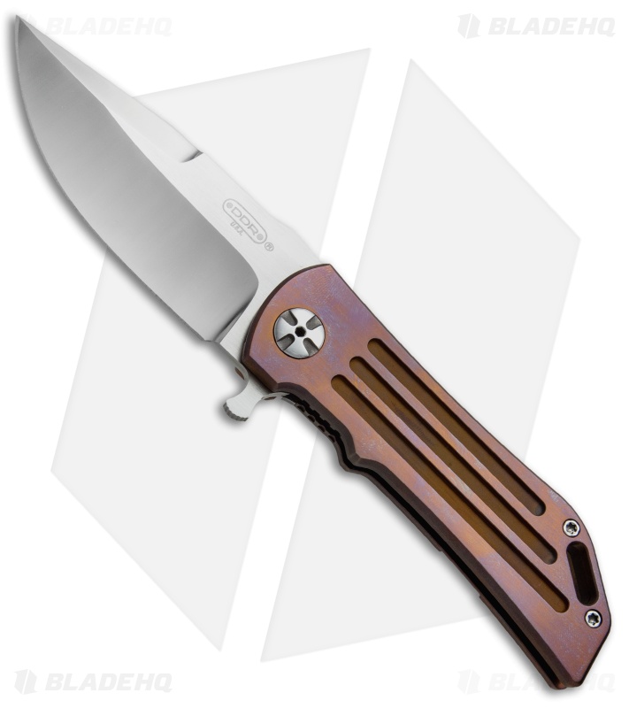 Darrel Ralph Designs Custom DDR Dominator V4 Flipper Violet Ano (3.75" Satin)