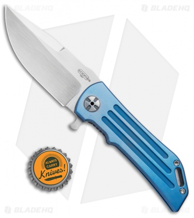 Darrel Ralph Designs DDR Dominator D35 V2 Flipper Blue (3.5" Satin)