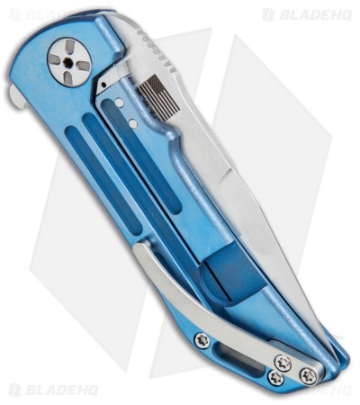 Darrel Ralph Designs DDR Dominator D35 V2 Flipper Blue (3.5" Satin)