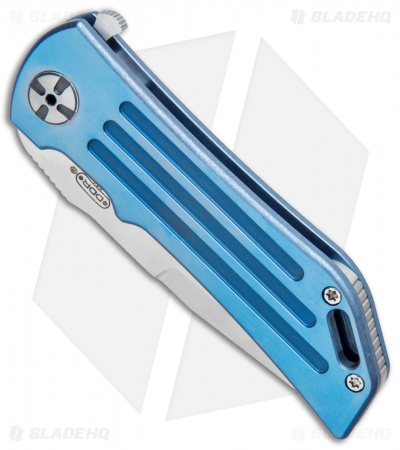 Darrel Ralph Designs DDR Dominator D35 V2 Flipper Blue (3.5" Satin)